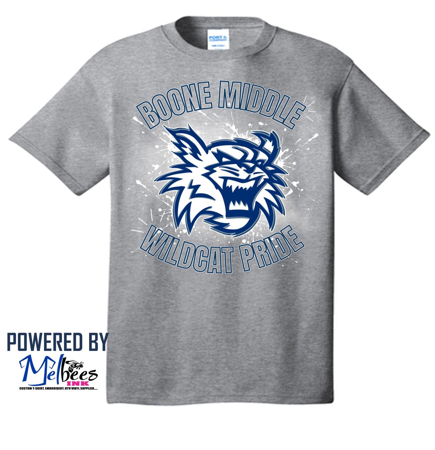 Boone Middle School Cotton T-shirt '7th Grade' - Polk School Uniform