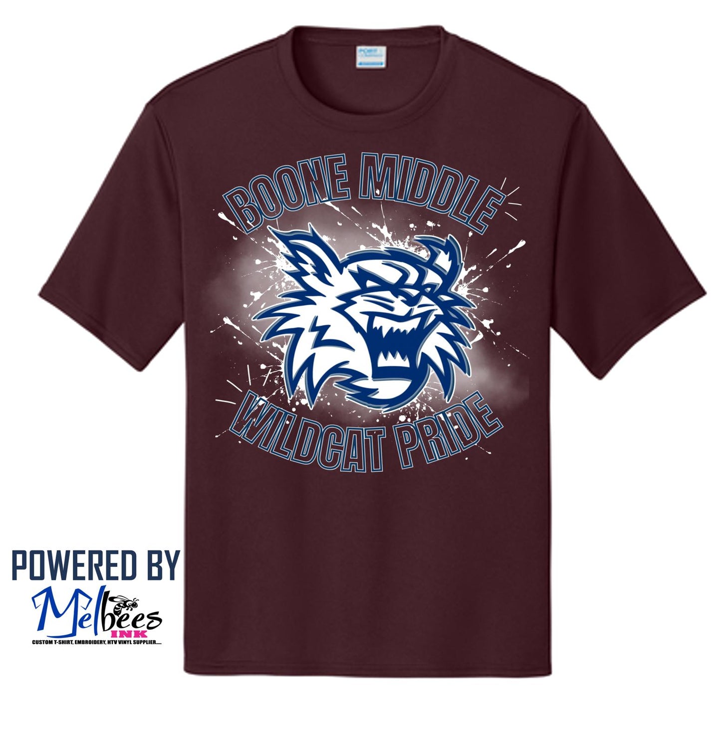 Boone Middle School Drifit Tee '8th Grade' - Polk School Uniform