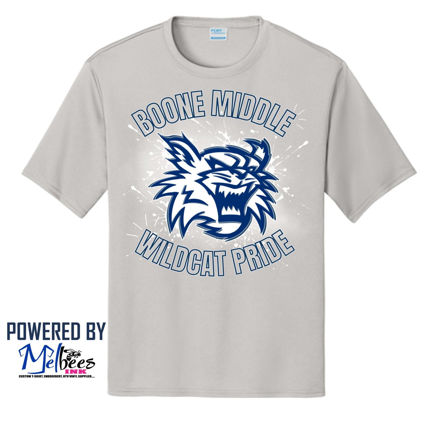 Boone Middle School Drifit Tee '7th Grade' - Polk School Uniform