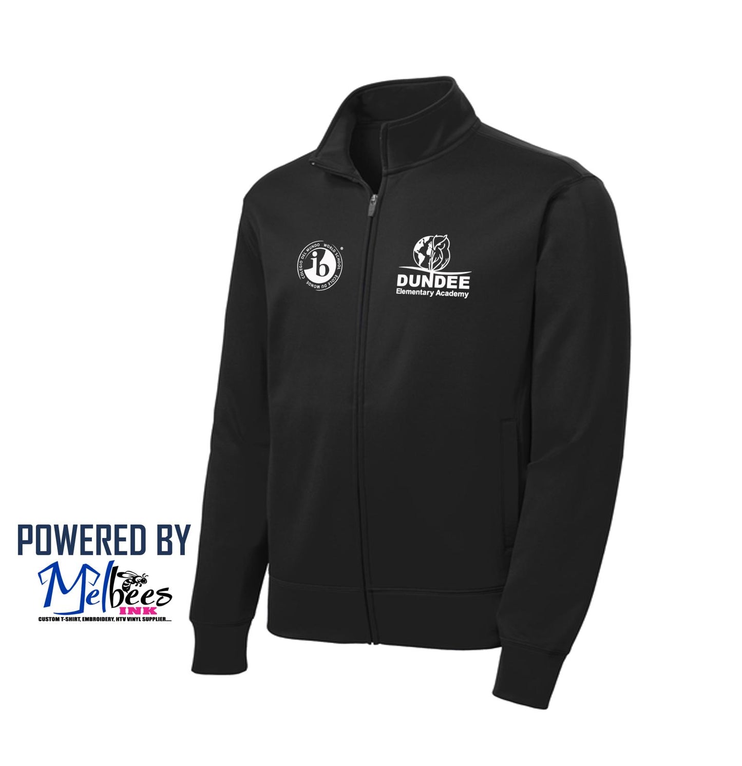 Dundee Elementary Academy Sport-Wick® Fleece Full-Zip Jacket (Embroidered) - Polk School Uniform
