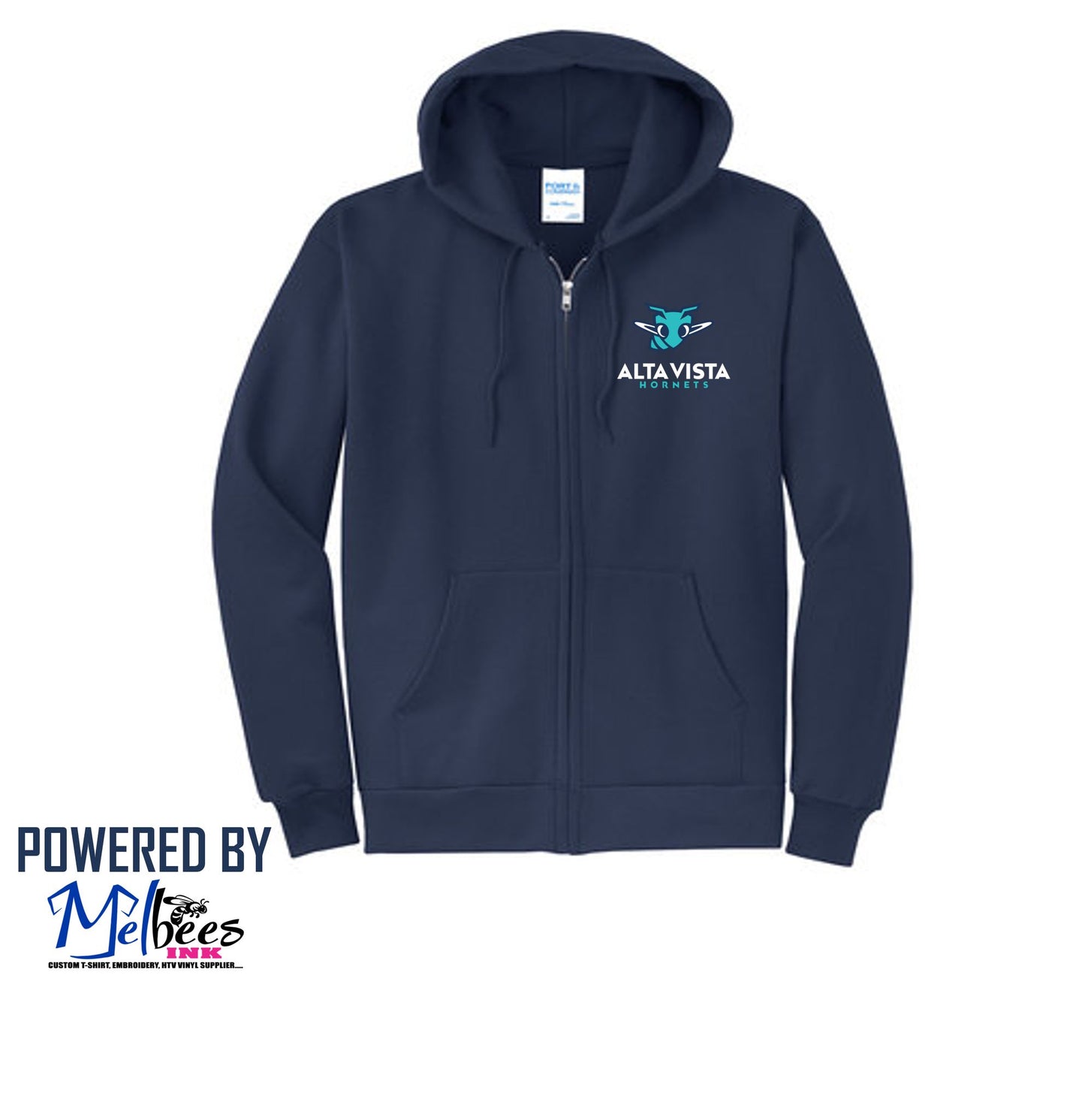 Alta Vista Hornets Cozy zip sweats - Polk School Uniform