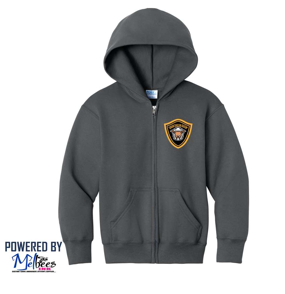 Canaan Christian Academy Cozy zip Sweats - Polk School Uniform