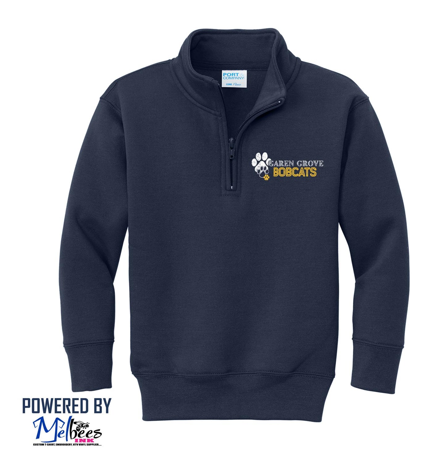 Garden Grove Elementary Core Fleece 1/4-Zip Pullover Sweatshirt