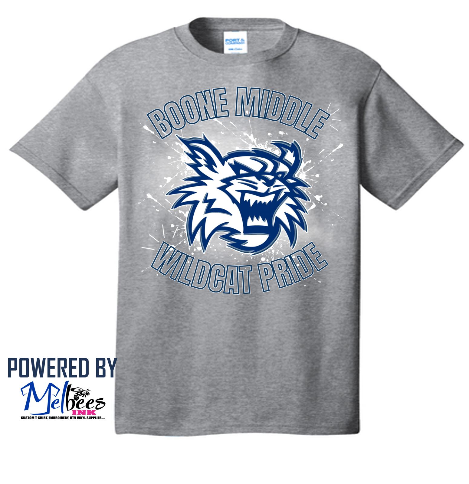 Boone Middle School Cotton T-shirt '7th Grade' - Polk School Uniform
