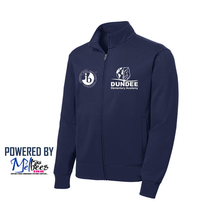Dundee Elementary Academy Sport-Wick® Fleece Full-Zip Jacket (Embroidered) - Polk School Uniform