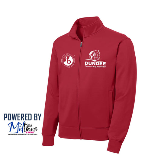 Dundee Elementary Academy Sport-Wick® Fleece Full-Zip Jacket (Embroidered)