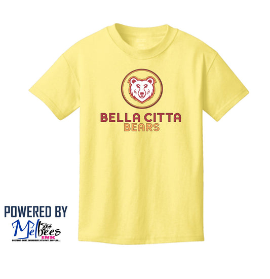 Bella Citta Bears Cotton T-shirt Kindergarten to 2nd Grade'2nd shirt - Polk School Uniform