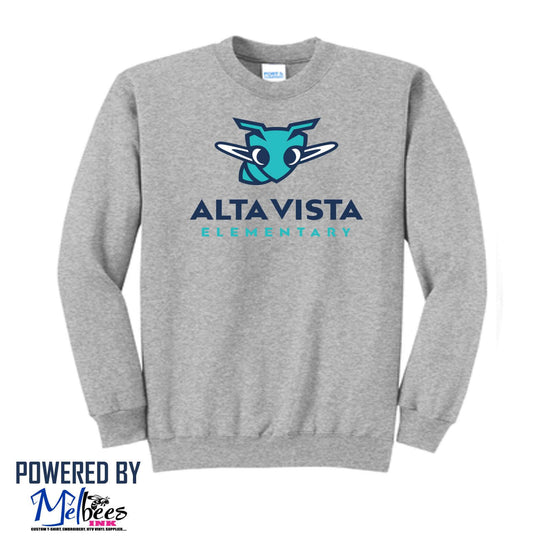 Alta Vista Fleece Crewneck Sweatshirt - Polk School Uniform