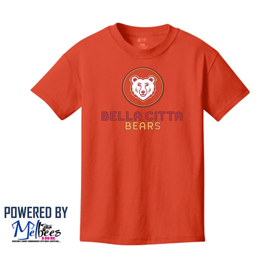 Bella Citta Bears Cotton T-shirt 3rd to 5th Grade'2nd shirt - Polk School Uniform
