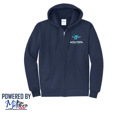 Alta Vista Hornets Cozy zip sweats - Polk School Uniform