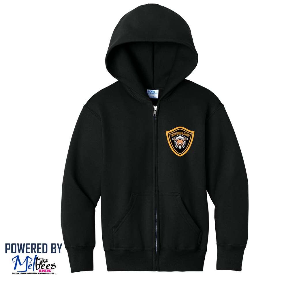 Canaan Christian Academy Cozy zip Sweats - Polk School Uniform