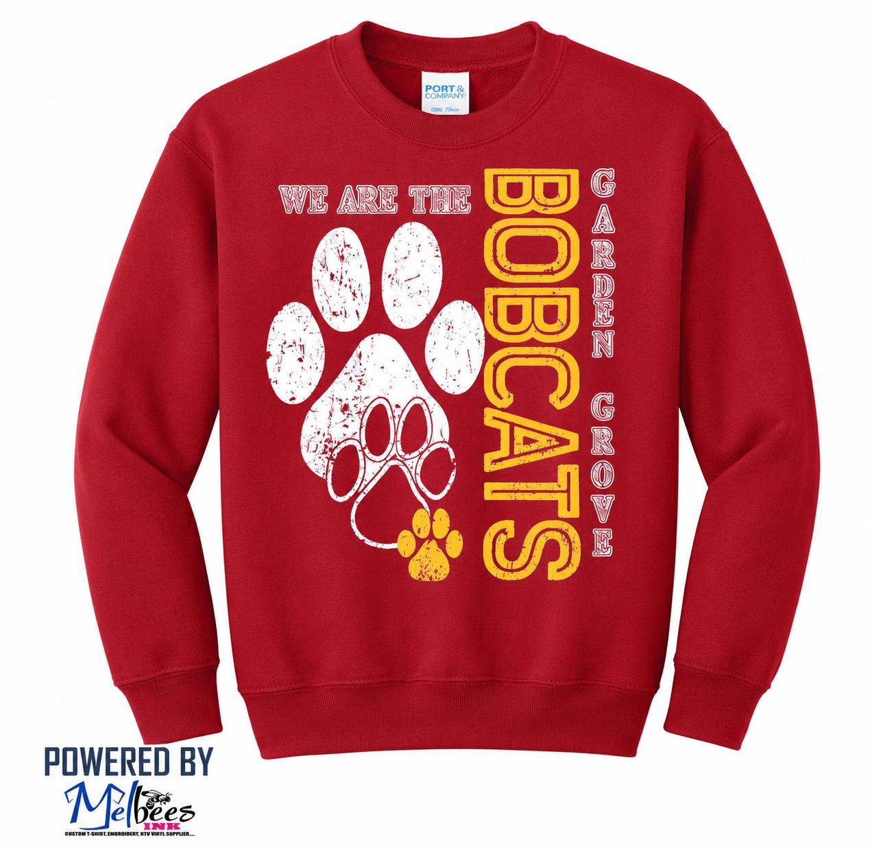 Garden Grove Elementary Fleece Crewneck Sweatshirt - Polk School Uniform