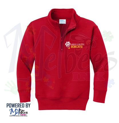 Garden Grove Elementary Core Fleece 1/4-Zip Pullover Sweatshirt