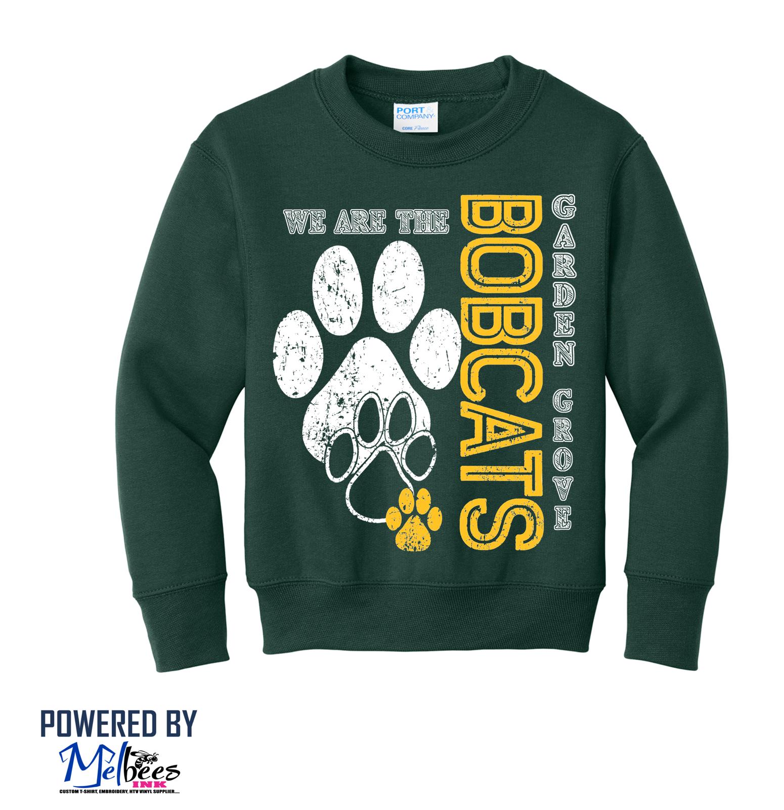 Garden Grove Elementary Fleece Crewneck Sweatshirt - Polk School Uniform