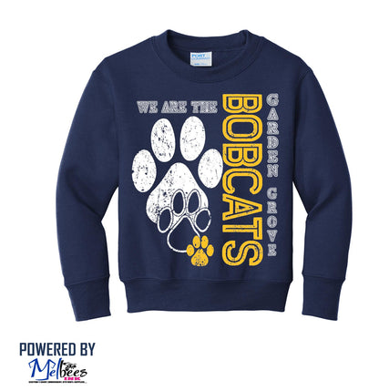 Garden Grove Elementary Fleece Crewneck Sweatshirt - Polk School Uniform