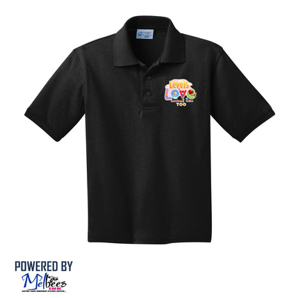Levels of Love TOO Cotton Polo (Printed Logo)