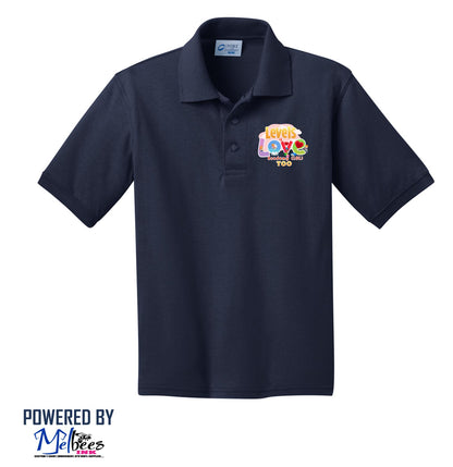 Levels of Love TOO Cotton Polo (Printed Logo)