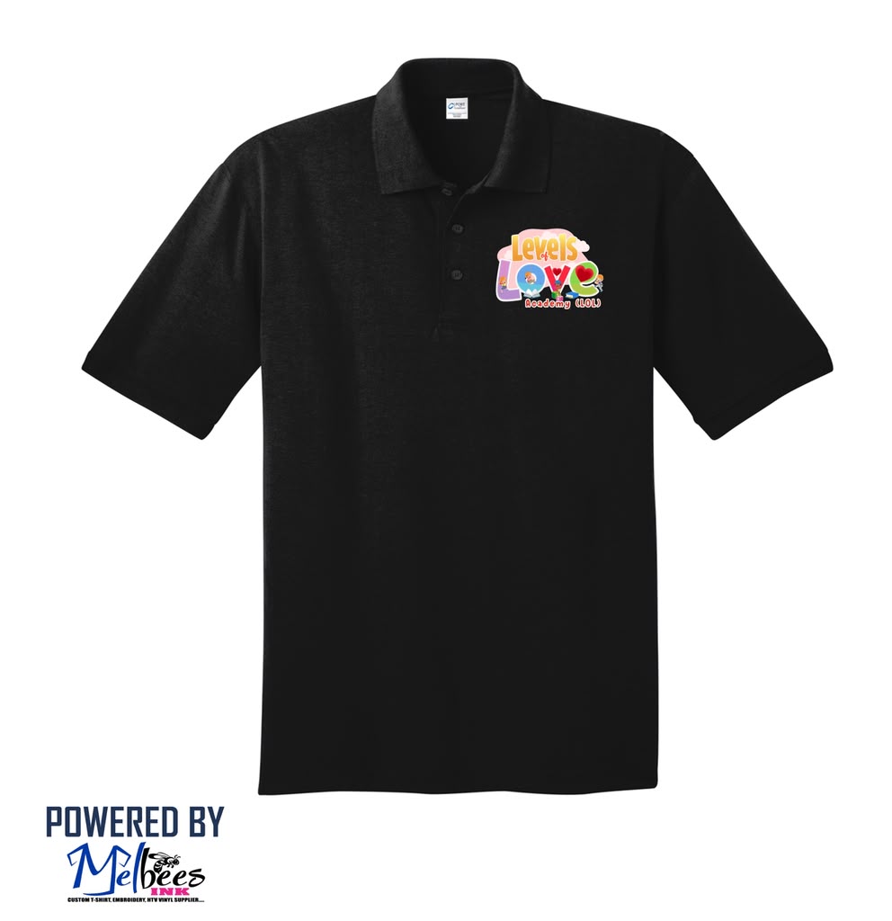 Levels of Love Cotton Polo (Printed Logo)