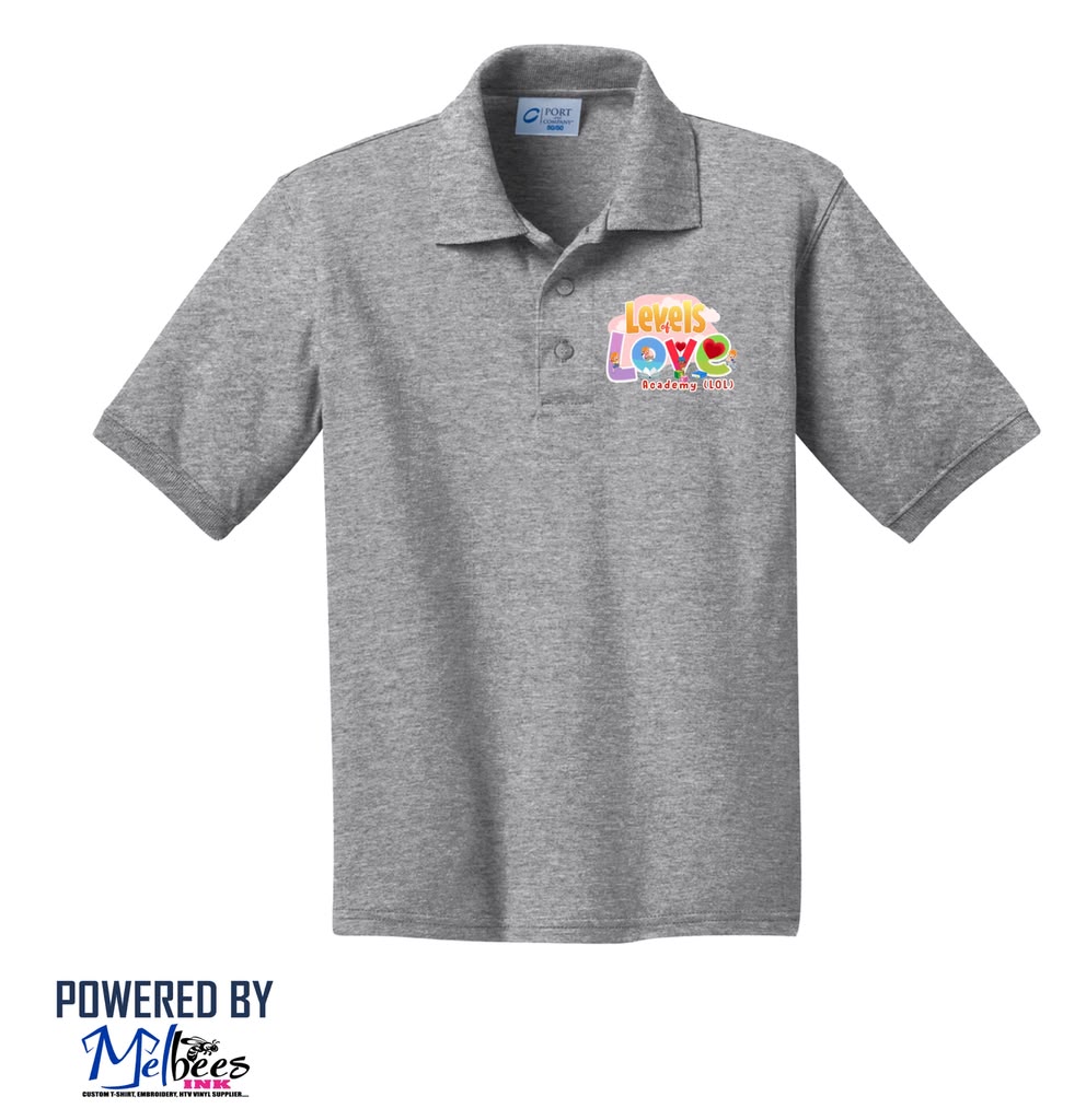 Levels of Love Cotton Polo (Printed Logo)