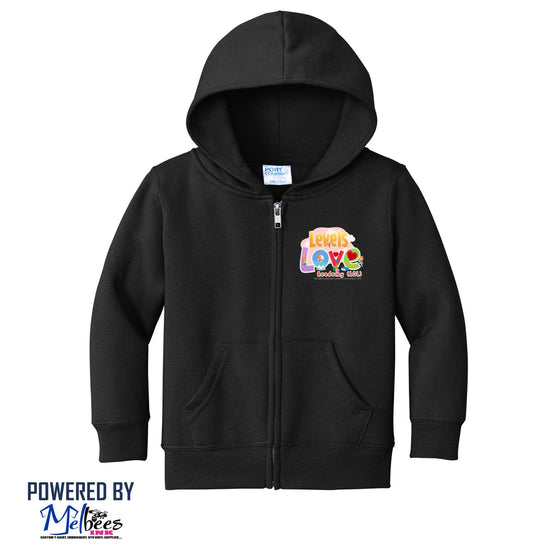 Levels of Love Cozy zip up hoodie (Printed Logo)