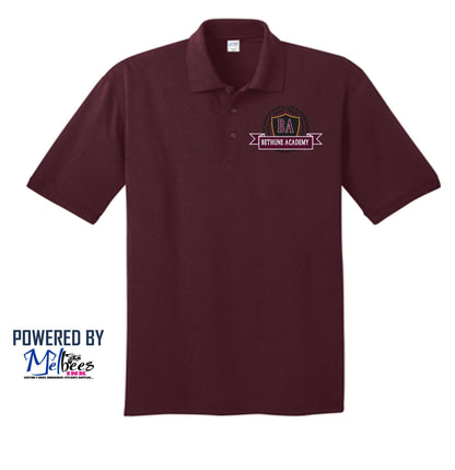 BETHUNE ACADEMY POLOS (Maroon) - Polk School Uniform